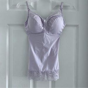 Rhonda Shear Pin-Up Lavender Lace Camisole - New Never Worn No Tag